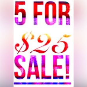 I am having a moving sale and everything must go!!